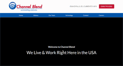 Desktop Screenshot of channelblend.com